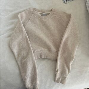 aritzia tna cozy perfect crew neck